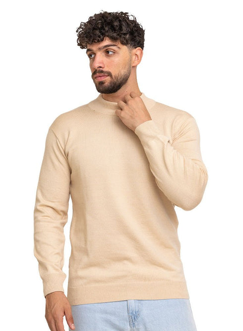 Latte Half Cool Pullover - Khotwh